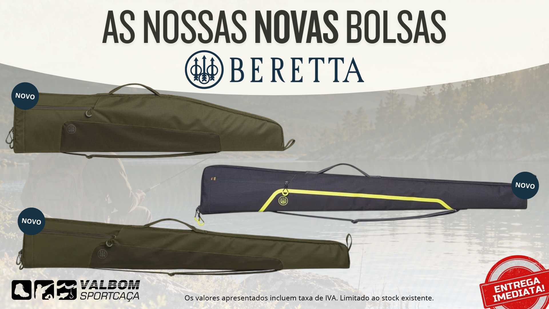 Novas bolsas Beretta